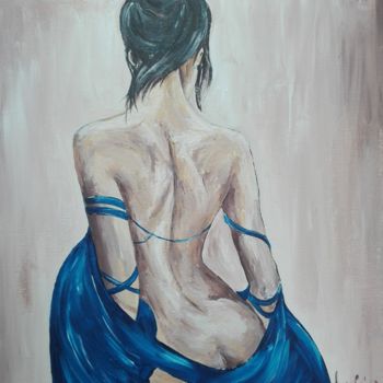 Painting titled "Sensuality" by Dorota Komborska Szewczyk, Original Artwork, Acrylic