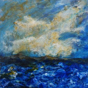 Peinture intitulée "Before Storm" par Dora Stork, Œuvre d'art originale, Acrylique