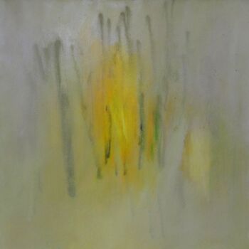 Картина под названием "Zum Licht" - Dorette Polnauer, Подлинное произведение искусства, Акрил Установлен на Деревянная рама…