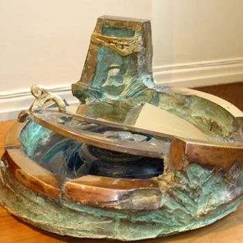 Rzeźba zatytułowany „fontaine1” autorstwa Dorin Lupea, Oryginalna praca