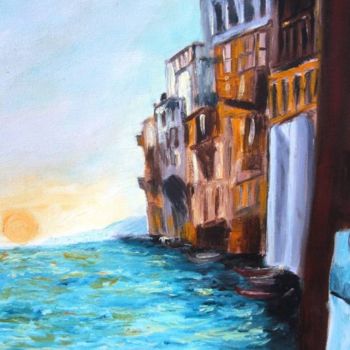 Painting titled "Italy" by Doris Cohen, Original Artwork