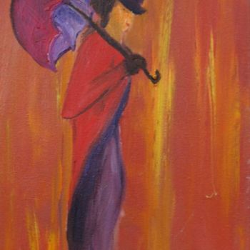 Картина под названием "La Senora Madona" - Doris Cohen, Подлинное произведение искусства