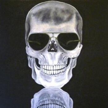 Peinture intitulée "Memento mori" par Madorssane, Œuvre d'art originale