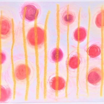 Drawing titled "blossom III" by Dorothea Breit, Original Artwork, Pastel