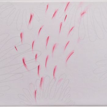 Dessin intitulée "blooming (many-laye…" par Dorothea Breit, Œuvre d'art originale, Pastel