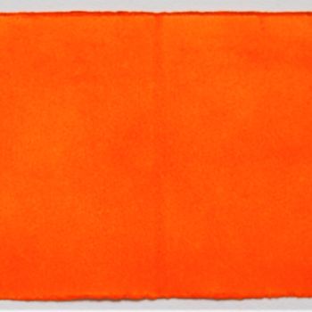 Painting titled "bright orange" by Dorothea Breit, Original Artwork, Pastel