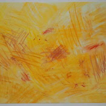 Dessin intitulée "Lichtfingerspiel 3" par Dorothea Breit, Œuvre d'art originale, Pastel