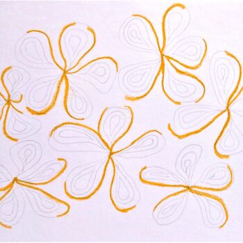Рисунок под названием "o.T. (blooming butt…" - Dorothea Breit, Подлинное произведение искусства, Пастель