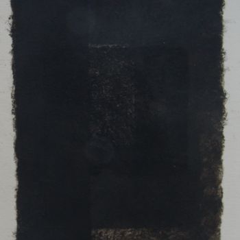 Painting titled "black study 01" by Douglas Eastridge, Original Artwork, Oil