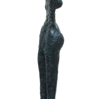 Sculpture intitulée "ODE A LA FÉMINITÉ" par Dov Melloul, Œuvre d'art originale, Fil de fer