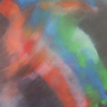 Painting titled "COULOIR COLORE" by Dov Melloul, Original Artwork, Oil