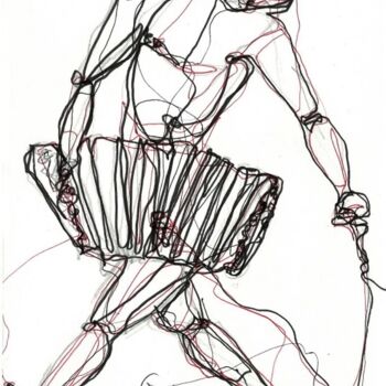 Drawing titled "22-juin 2013 SUITE…" by Dov Melloul, Original Artwork