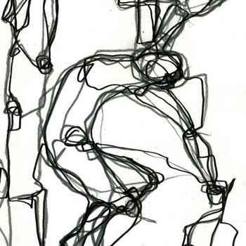 Drawing titled "4 SEPT 2013   ARBRE…" by Dov Melloul, Original Artwork