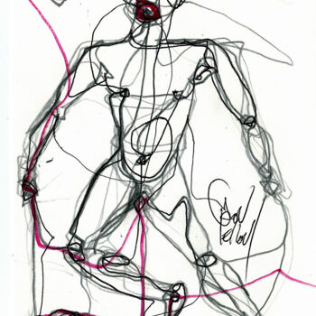 Drawing titled "2-oct 2013 JE SUIS…" by Dov Melloul, Original Artwork