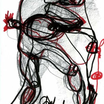 Drawing titled "25 DECEMBRE 2014 "B…" by Dov Melloul, Original Artwork, Other