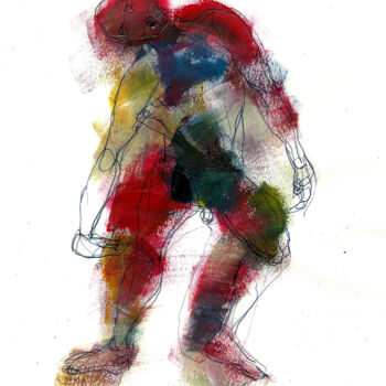 Drawing titled "25  MARS 2015 " UN…" by Dov Melloul, Original Artwork, Other