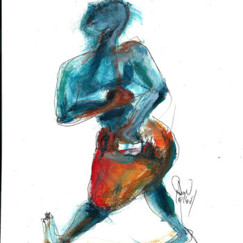 Drawing titled "28 AVRIL 2015" by Dov Melloul, Original Artwork, Other