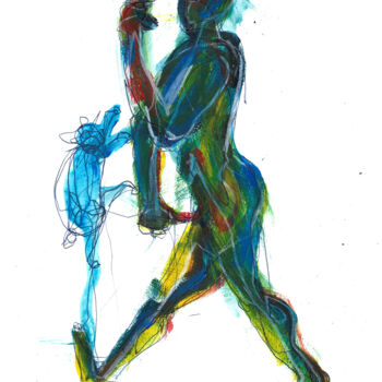 Drawing titled "12 à 14 JUIN 2015" by Dov Melloul, Original Artwork, Other