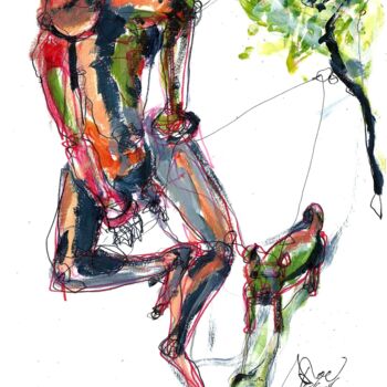 Drawing titled "1 - 3 A0UT 2015 " p…" by Dov Melloul, Original Artwork, Other