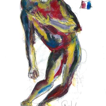 Disegno intitolato "22 NOVEMBRE 2015" da Dov Melloul, Opera d'arte originale, Altro