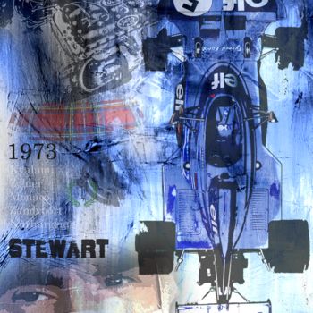 Arts numériques intitulée "STEWART 73" par Denis Poutet, Œuvre d'art originale, Photographie numérique Monté sur Plexiglas