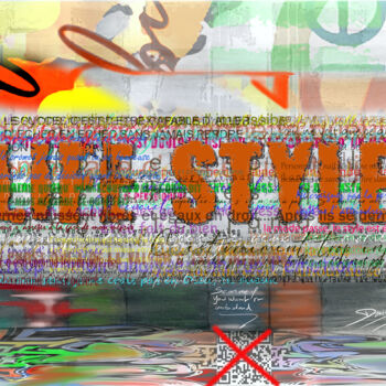 Цифровое искусство под названием "LIFE STYLE" - Denis Poutet, Подлинное произведение искусства, Цифровая живопись