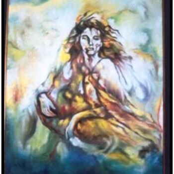 Картина под названием "Soach" - Dr.Ruchi Vidyarthi, Подлинное произведение искусства