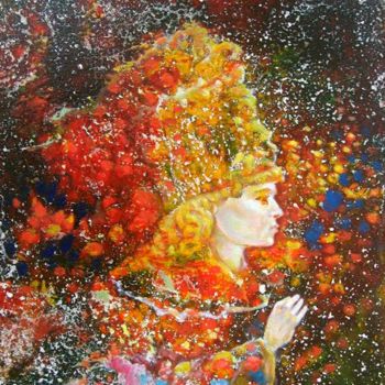 Ζωγραφική με τίτλο "Autumn Flora" από Valdemart, Αυθεντικά έργα τέχνης, Λάδι