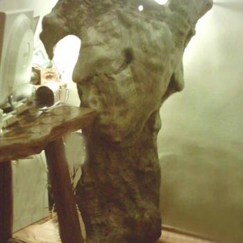 Skulptur mit dem Titel "Scultur Huliv Secol…" von Art  &..., Original-Kunstwerk