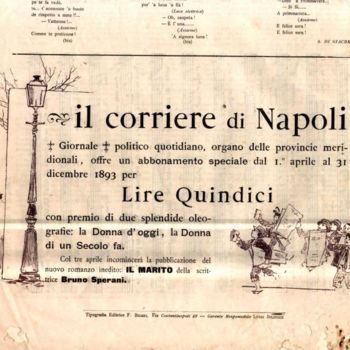 Fotografia zatytułowany „CORRIERE DI NAPOLI…” autorstwa Art  &..., Oryginalna praca