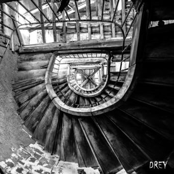 「Stairway to nowhere」というタイトルの写真撮影 Dreyによって, オリジナルのアートワーク