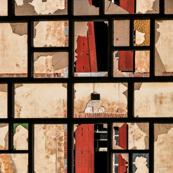 Photographie intitulée "Mondrian ?" par Drey, Œuvre d'art originale, Photographie numérique