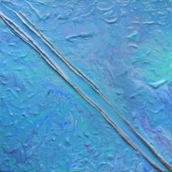 Painting titled "Serenity" by Ds Abstract Art Paintings, Original Artwork, Acrylic