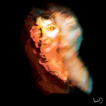 Digital Arts με τίτλο "Kate" από Eric Dubart, Αυθεντικά έργα τέχνης