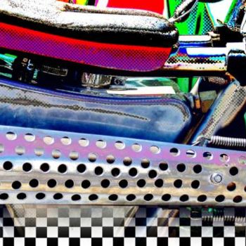 Digital Arts titled "RACERRACÉ" by Eric Dubart, Original Artwork