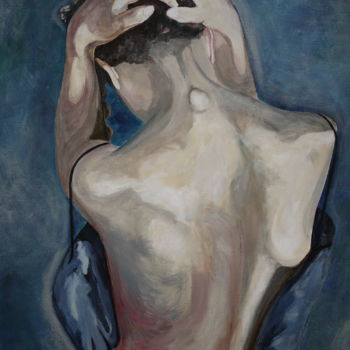 Картина под названием "Après le bal..." - Gérard Duchêne, Подлинное произведение искусства, Акрил Установлен на Деревянная р…