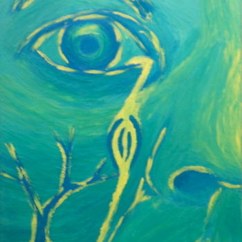 Painting titled "Ars Poetica" by Maggie, Original Artwork, Oil