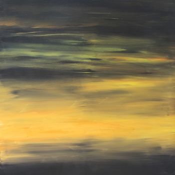 Peinture intitulée "The Dawn Of October" par Le' Andre' Jamol Dukes Le' Andre' Scott, Œuvre d'art originale, Acrylique