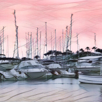 Digitale Kunst mit dem Titel "The Harbour, Alcudi…" von Duncan Bennett, Original-Kunstwerk, Digitale Fotografie