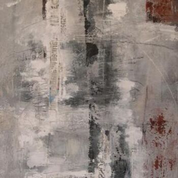 Painting titled "Ecriture 3" by Catherine Duperray, Original Artwork