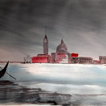 Malarstwo zatytułowany „Venise” autorstwa Dupicard, Oryginalna praca, Akwarela