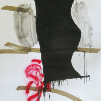 "black vase" başlıklı Resim Dusan Stosic tarafından, Orijinal sanat, Diğer