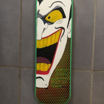 Peinture intitulée "Joker back’s in Town" par Anthonin Dusseaux (DUSSBAR), Œuvre d'art originale, Bombe aérosol