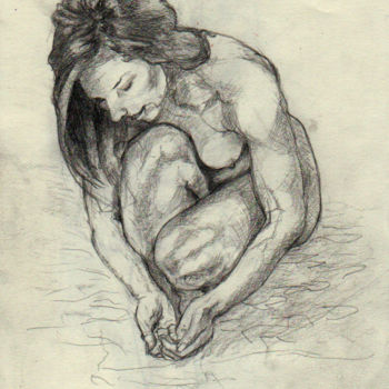 图画 标题为“nude1.jpg” 由Dzogaz, 原创艺术品, 铅笔