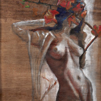 Malerei mit dem Titel "jesenjiakt.jpg" von Dzogaz, Original-Kunstwerk, Acryl