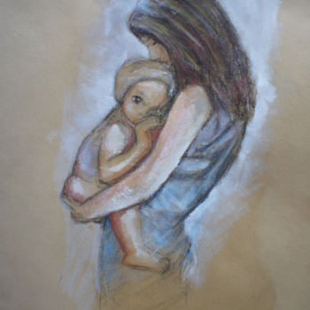Zeichnungen mit dem Titel "mama.jpg" von Dzogaz, Original-Kunstwerk