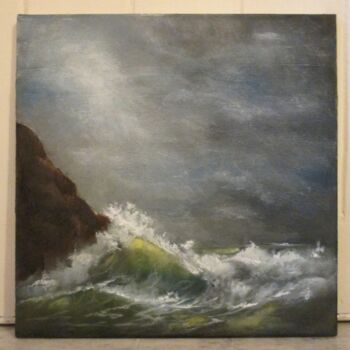 Pintura titulada "La Tempesta" por E I, Obra de arte original, Oleo