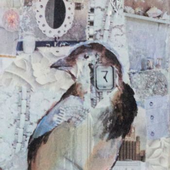 Collages titulada "song time" por Elena Potapova, Obra de arte original, Collages