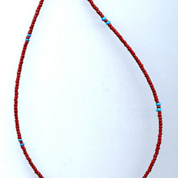 Design titled "Crown Bead Necklace" by Art By Linda, Original Artwork