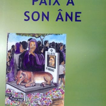 Painting titled "Paix a Son Ane Couv…" by Emmanuel Baliyanga, Original Artwork, Oil